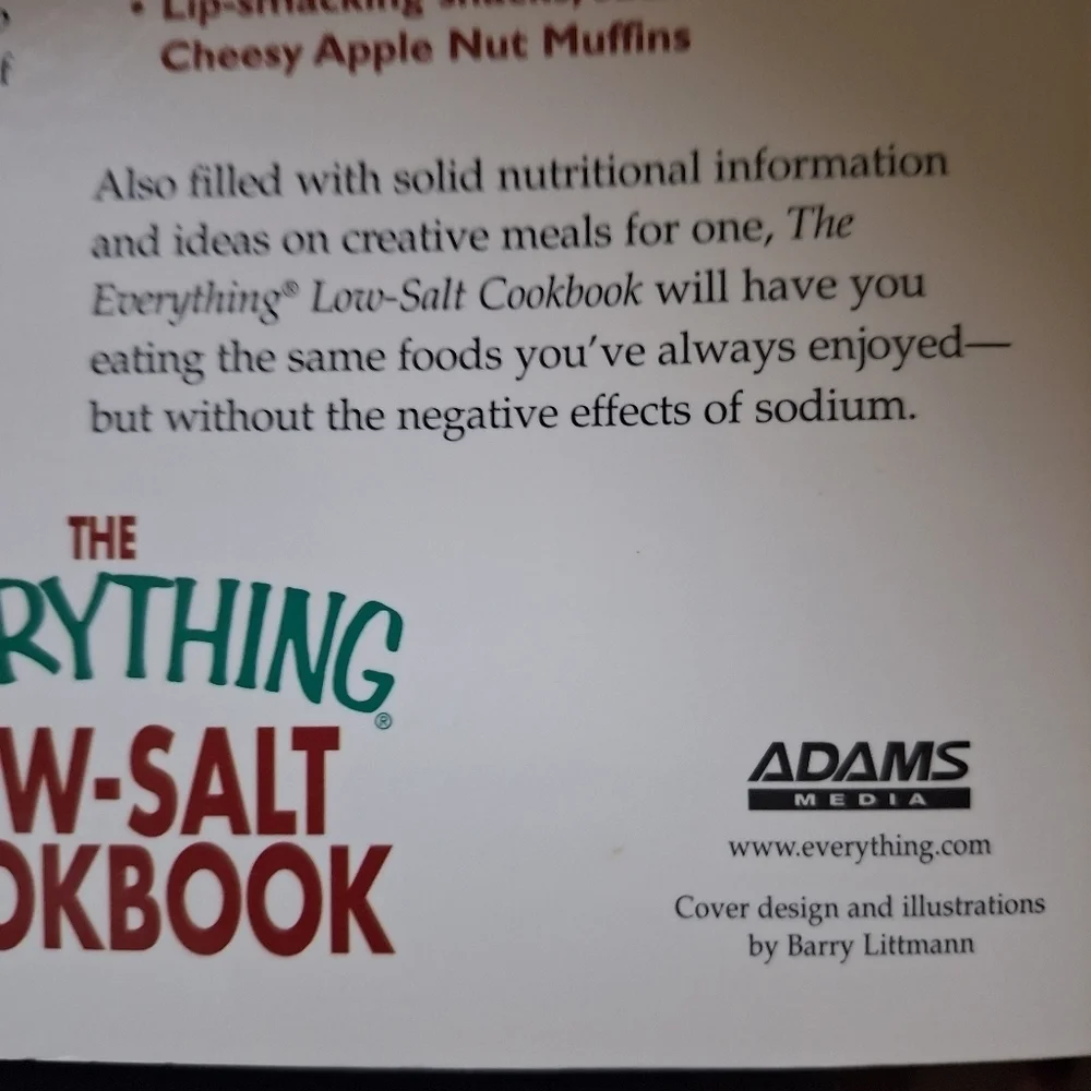 The Everything Low Salt Cookbook